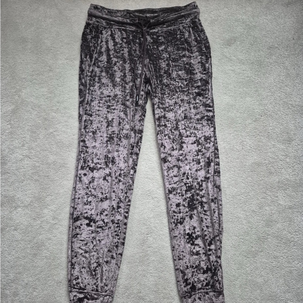 lululemon athletica Brown Velvet Joggers